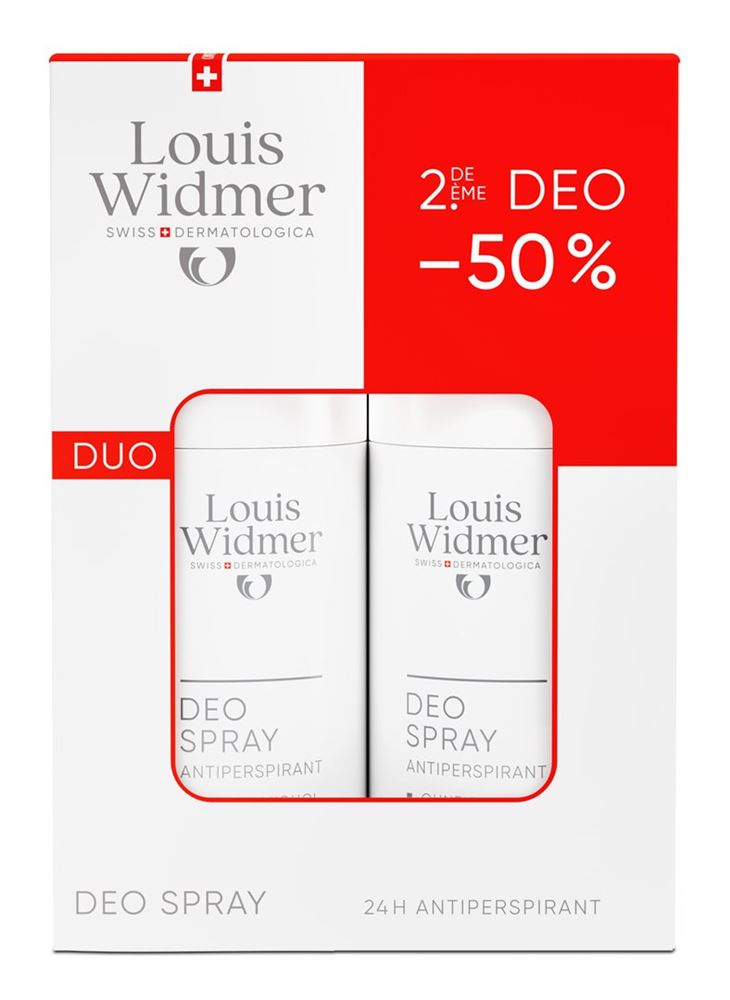 LOUIS WIDMER déo-duo spray antiperspirant