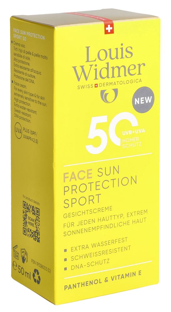 LOUIS WIDMER face sun protection sport