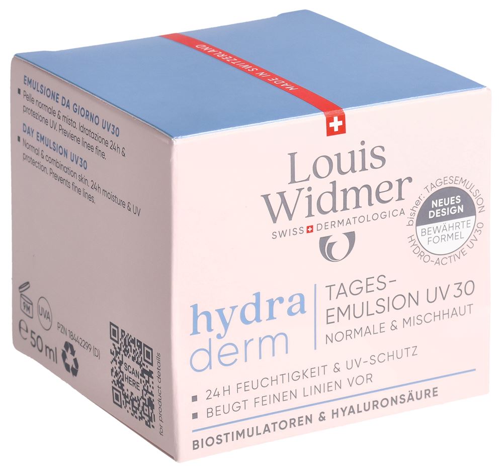 LOUIS WIDMER Hydraderm émulsion de jour