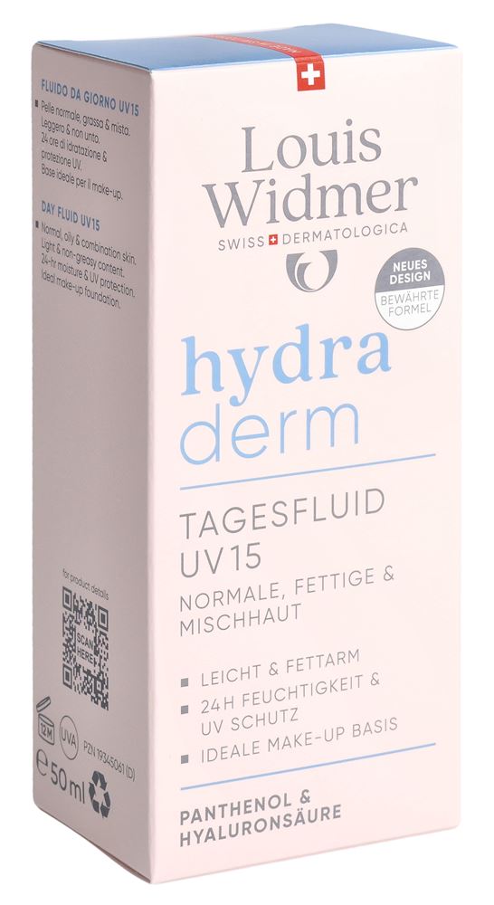 LOUIS WIDMER Hydraderm fluide de jour