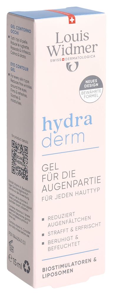 LOUIS WIDMER Hydraderm Gel für die Augenpartie