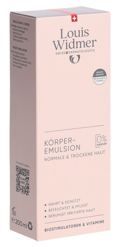 LOUIS WIDMER Körperemulsion