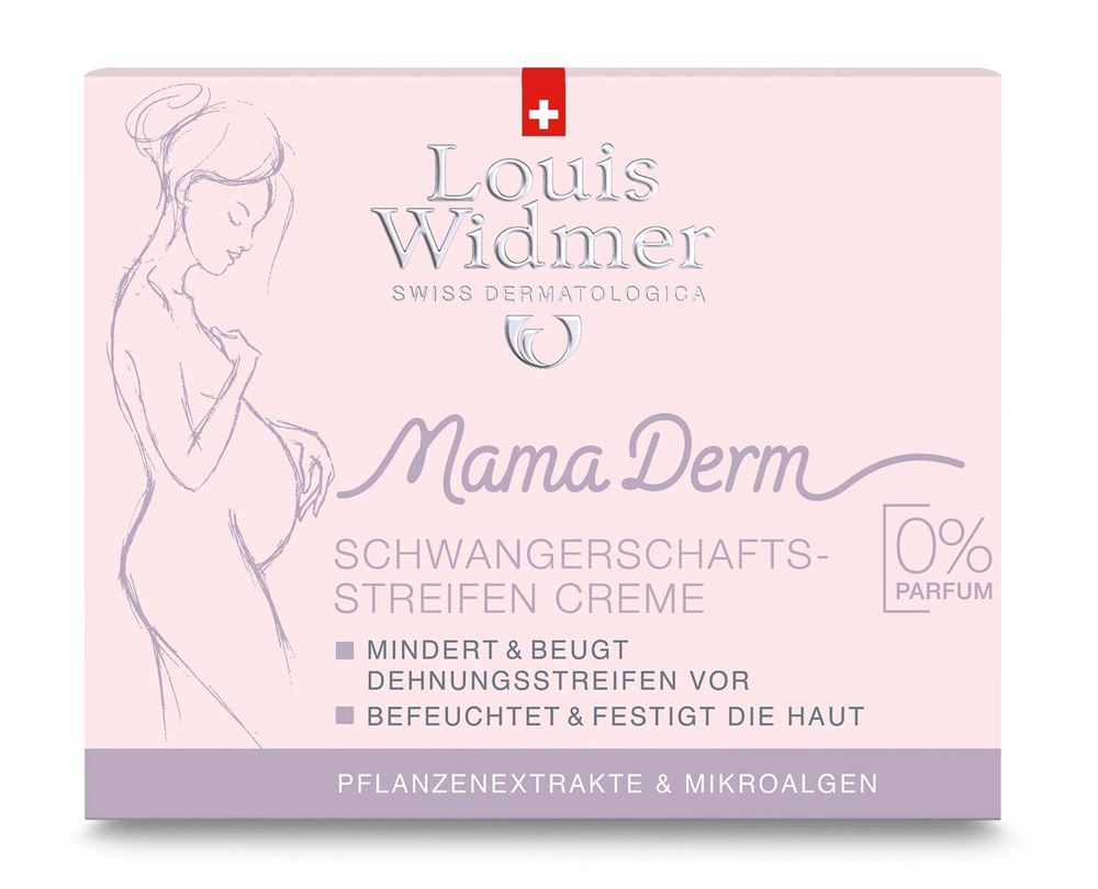 LOUIS WIDMER MamaDerm Schwangerschaftsstreifen Creme