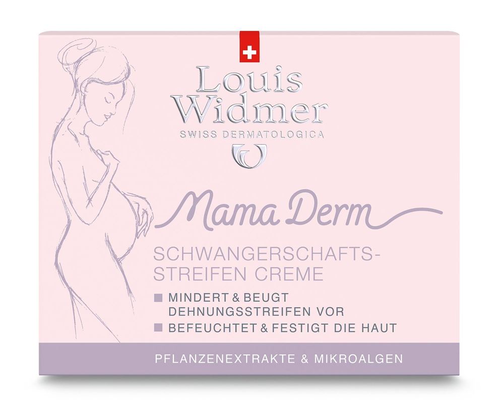 LOUIS WIDMER MamaDerm Schwangerschaftsstreifen Creme