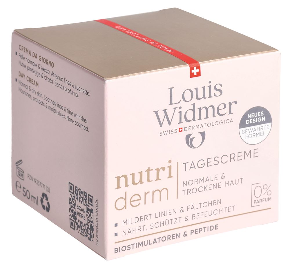 LOUIS WIDMER Nutriderm crème de jour