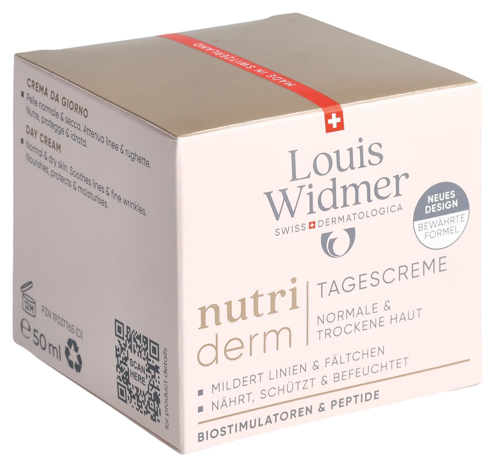 LOUIS WIDMER Nutriderm crème jour