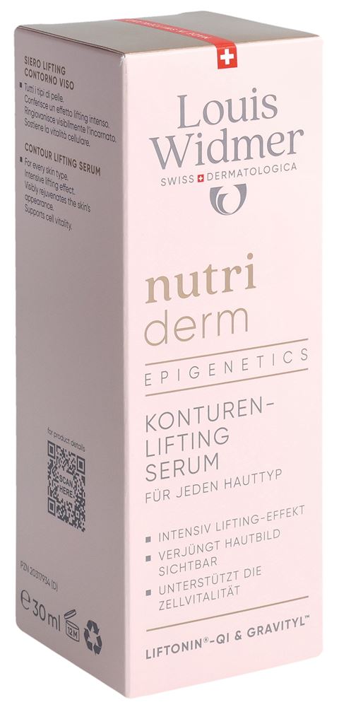 LOUIS WIDMER Nutriderm Epigenetik sérum lifting contours