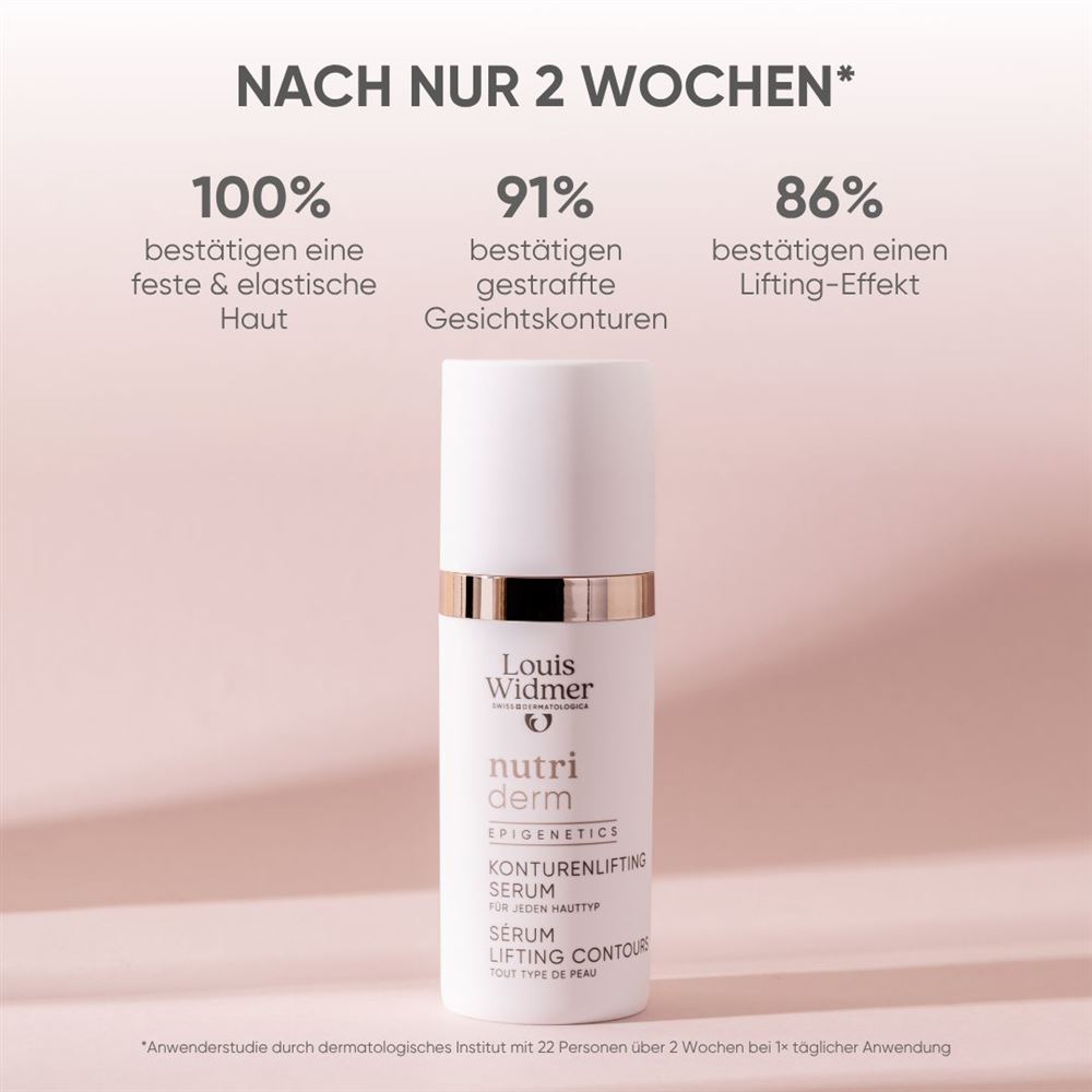 LOUIS WIDMER Nutriderm Epigenetik sérum lifting contours