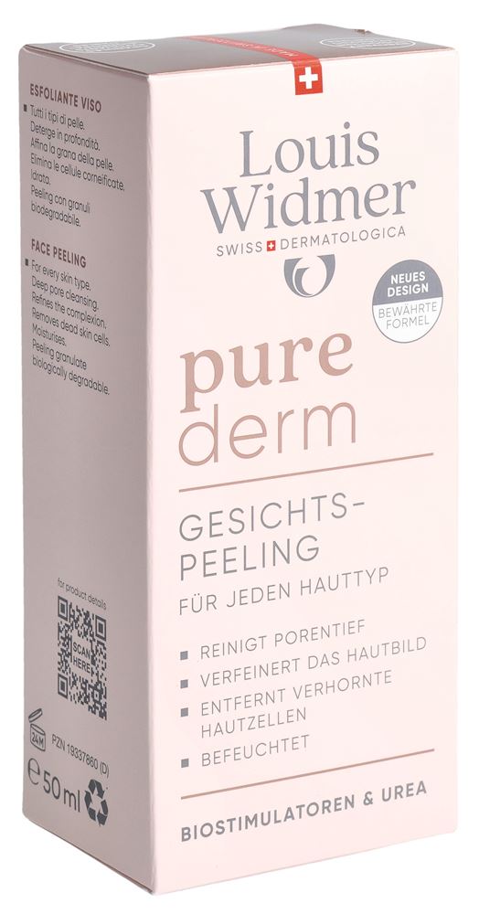 LOUIS WIDMER Purederm exfoliant visage