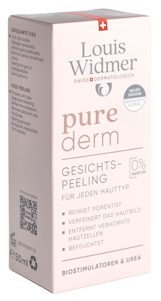 LOUIS WIDMER Purederm Gesichtspeeling