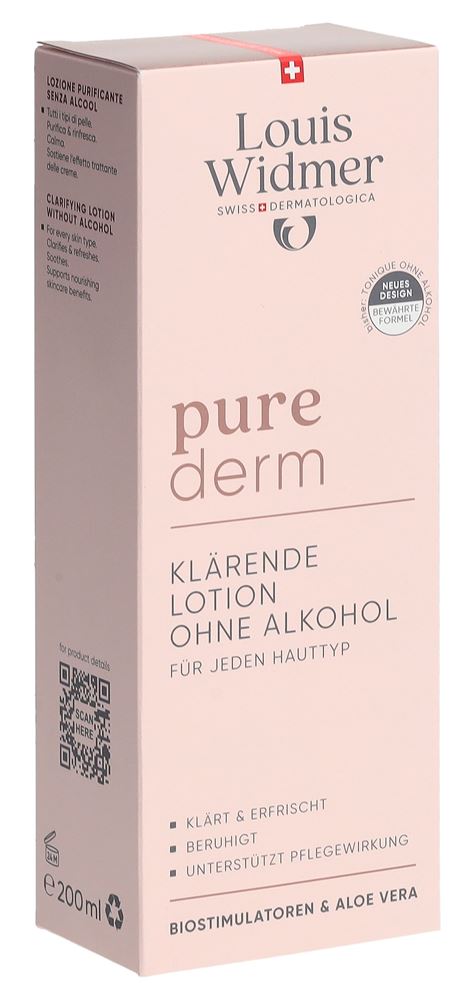 LOUIS WIDMER Purederm klärende Lotion