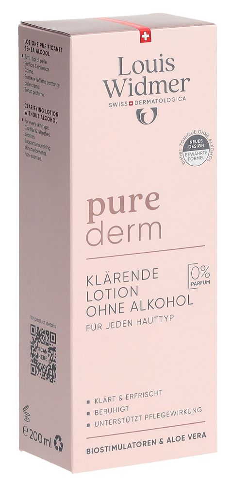 LOUIS WIDMER Purederm klärende Lotion