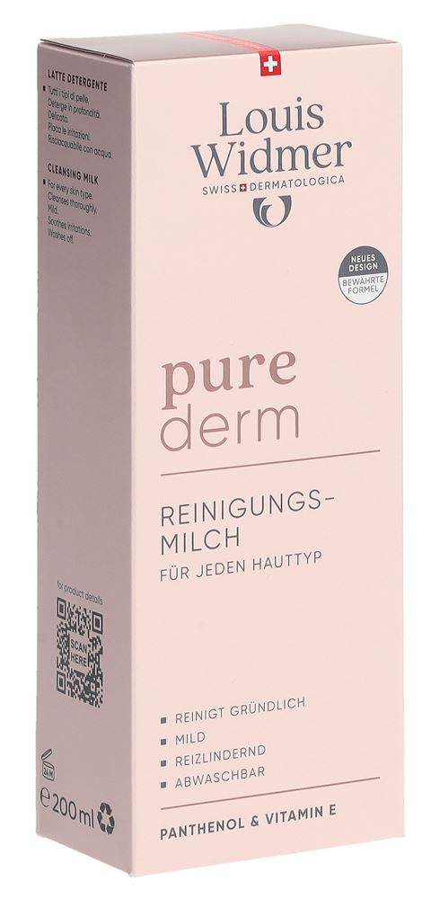 LOUIS WIDMER Purederm Reinigungsmilch