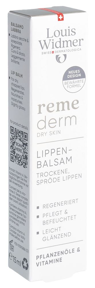 LOUIS WIDMER Remederm Lippenbalsam