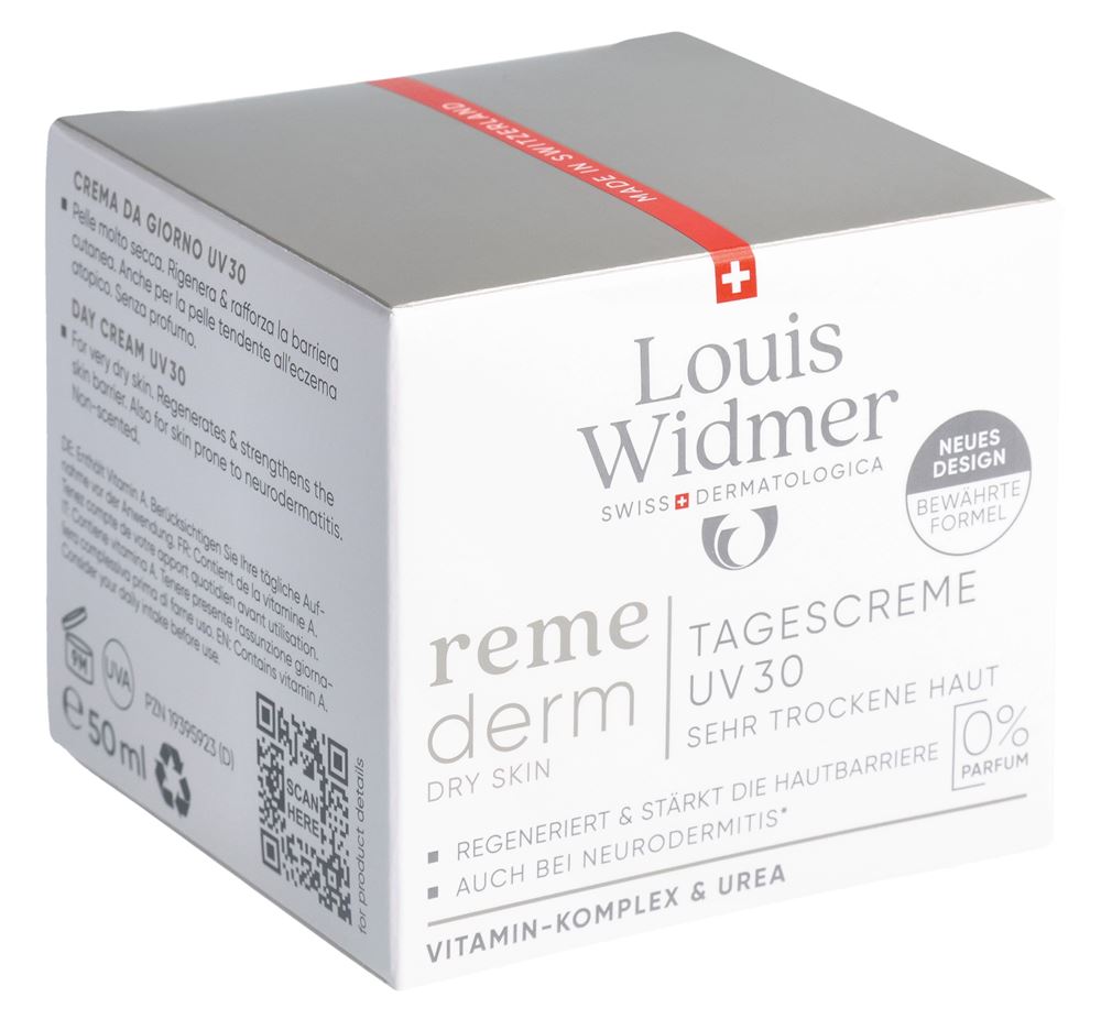 LOUIS WIDMER Remederm Tagescreme