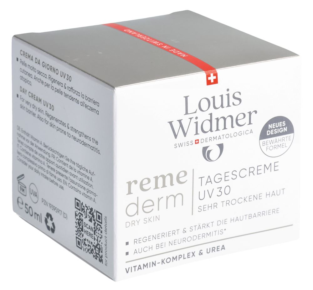 LOUIS WIDMER Remederm Tagescreme