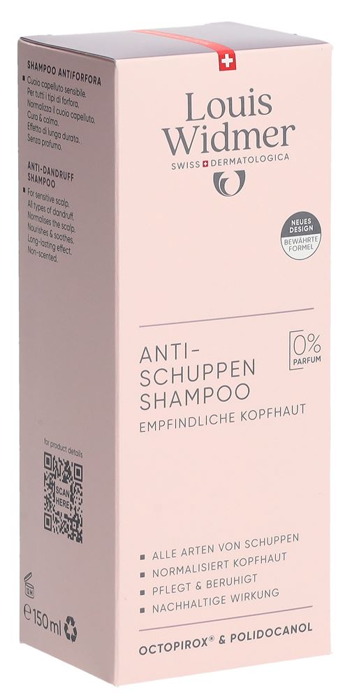 LOUIS WIDMER shampooing antipelliculaire