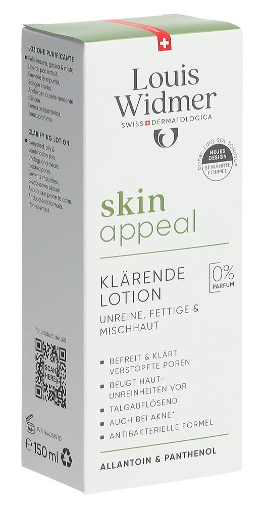 LOUIS WIDMER Skin Appeal klärende Lotion
