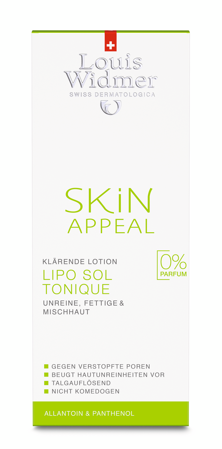 LOUIS WIDMER Skin Appeal Lipo Sol tonique, image 2 sur 2