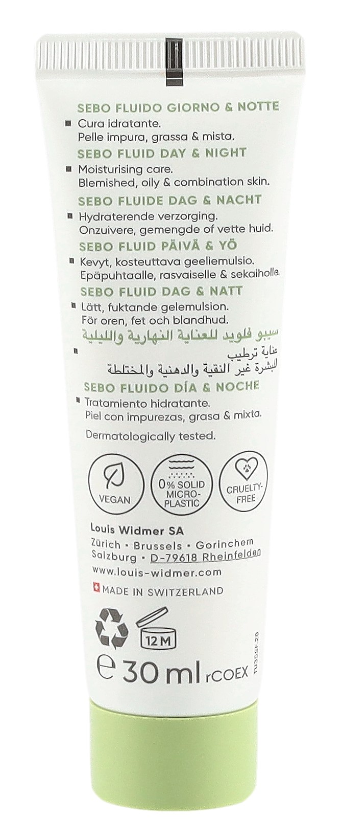 LOUIS WIDMER Skin Appeal Sebo Fluid, Bild 3 von 4