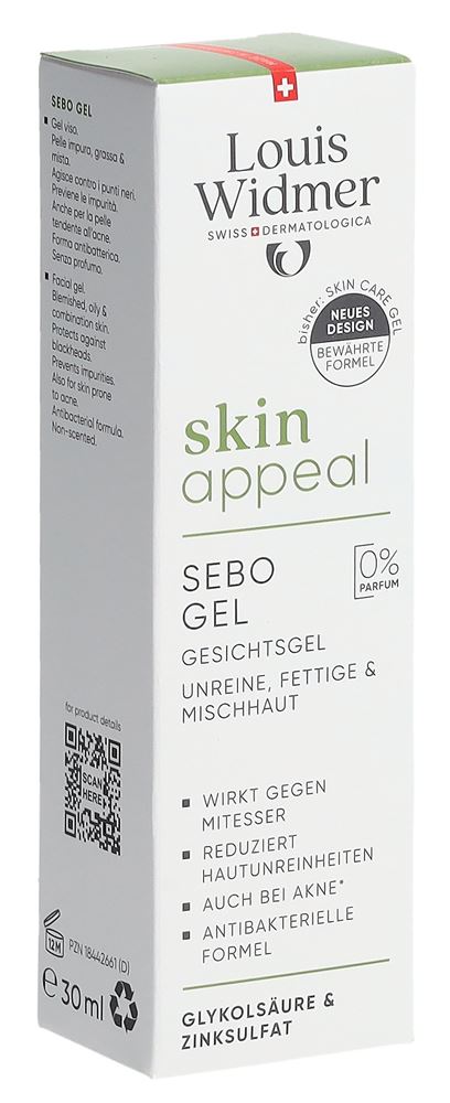 LOUIS WIDMER Skin Appeal sebo gel