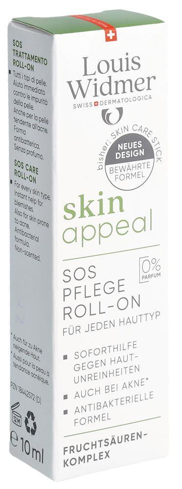 LOUIS WIDMER Skin Appeal SOS Pflege Roll-on