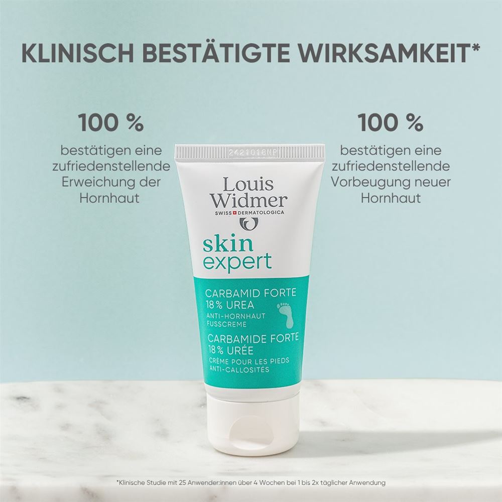 LOUIS WIDMER Skinexpert carbamid forte 18% urée, image principale