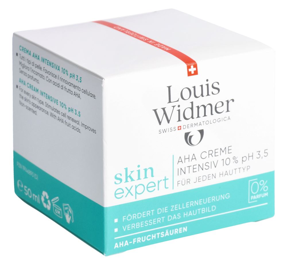 LOUIS WIDMER Skinexpert crème AHA 10%