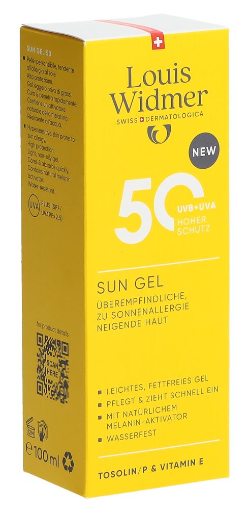 LOUIS WIDMER Sun Gel