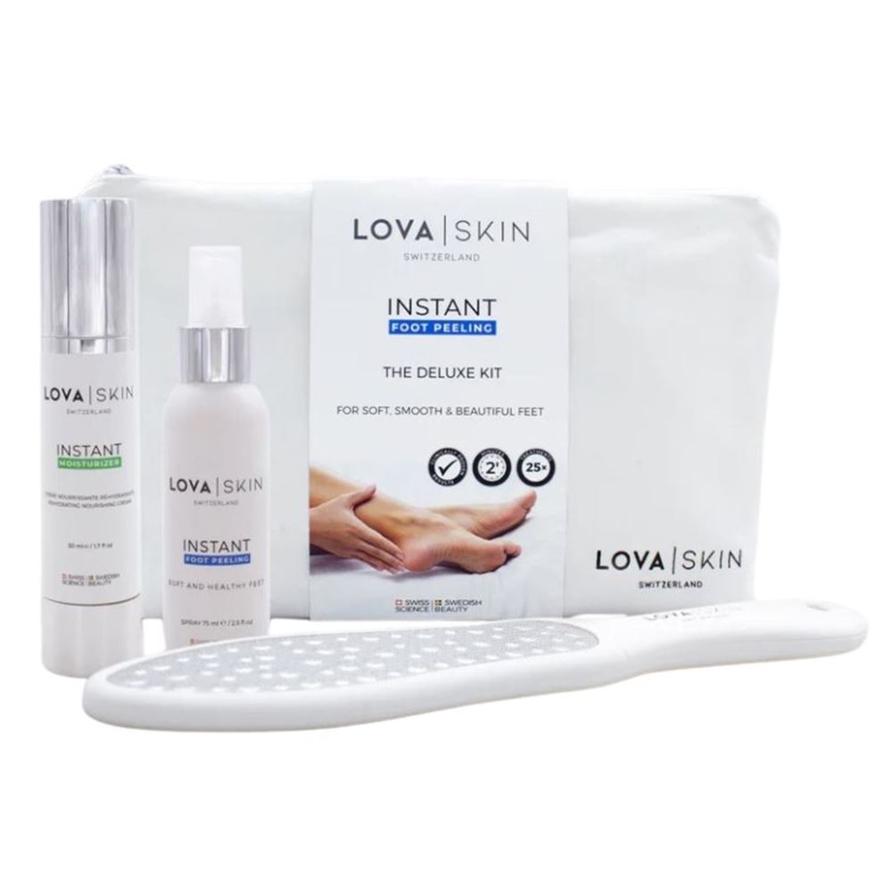LOVASKIN instant exfoliant pour les pieds deluxe kit, image principale