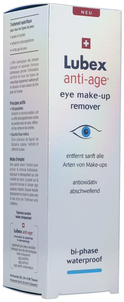 LUBEX eye make-up remover