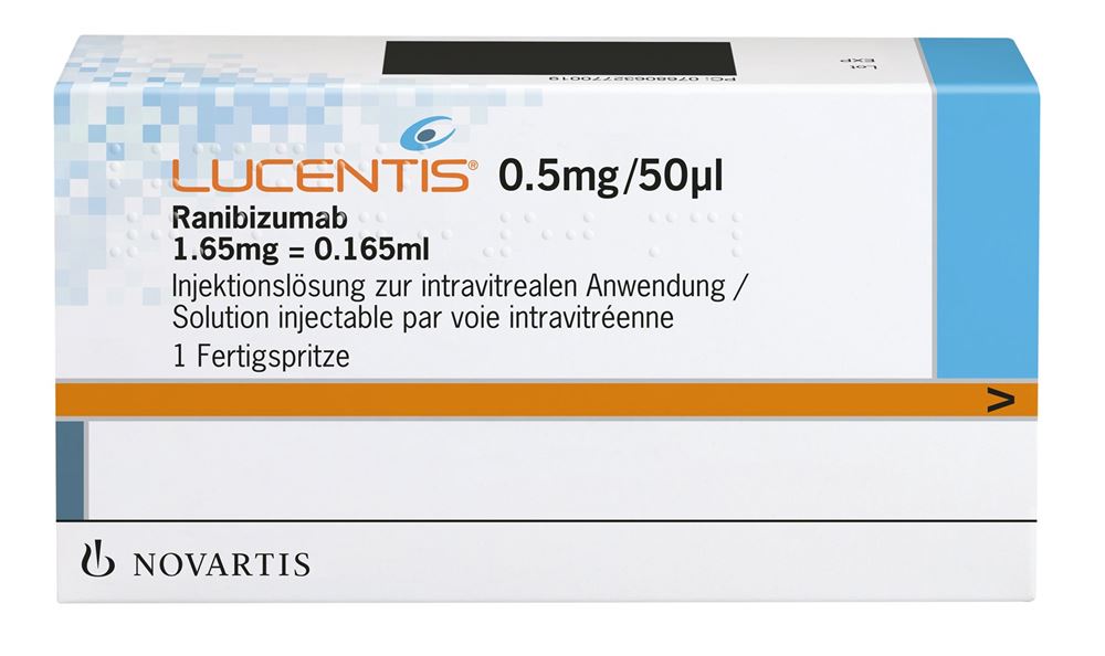 LUCENTIS sol inj 1.65 mg/0.165ml ser pré 0.165 ml, image principale