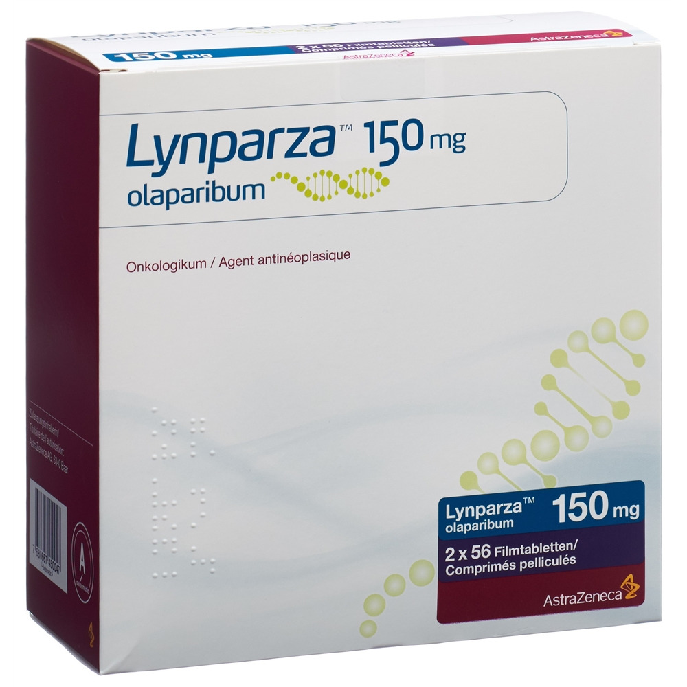 LYNPARZA cpr pell 150 mg blist 112 pce, image principale