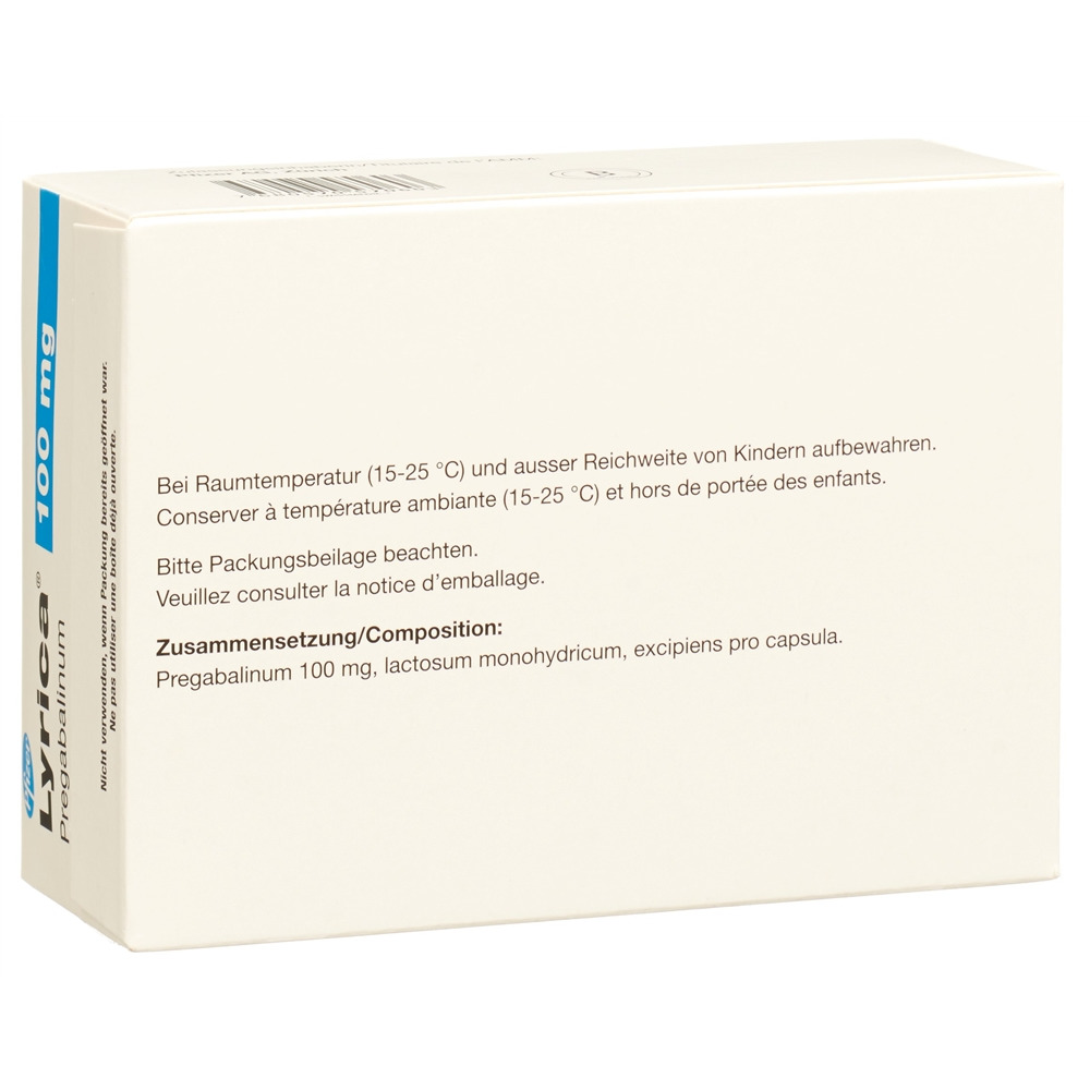 LYRICA caps 100 mg blist 84 pce, image 2 sur 2