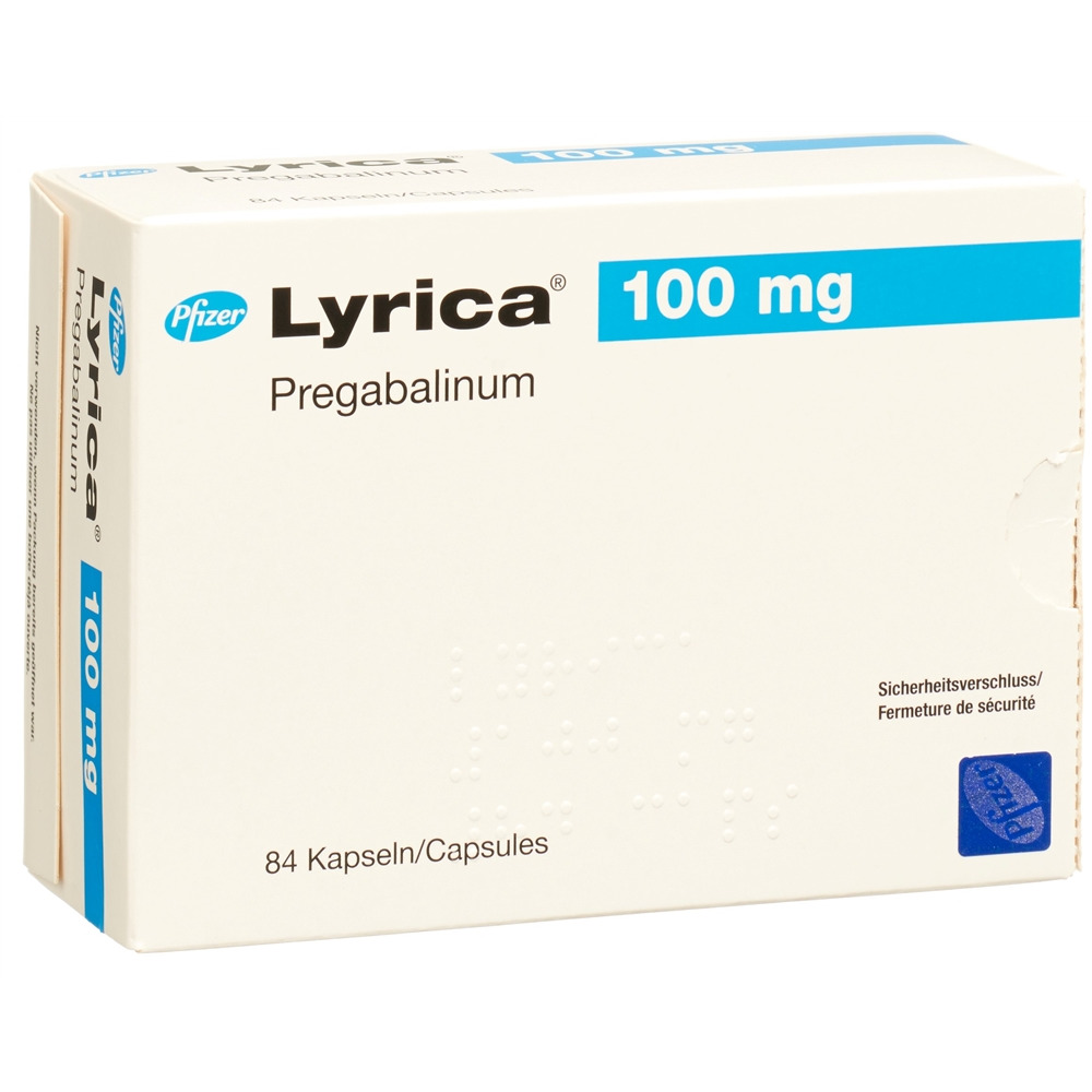 LYRICA caps 100 mg blist 84 pce, image principale
