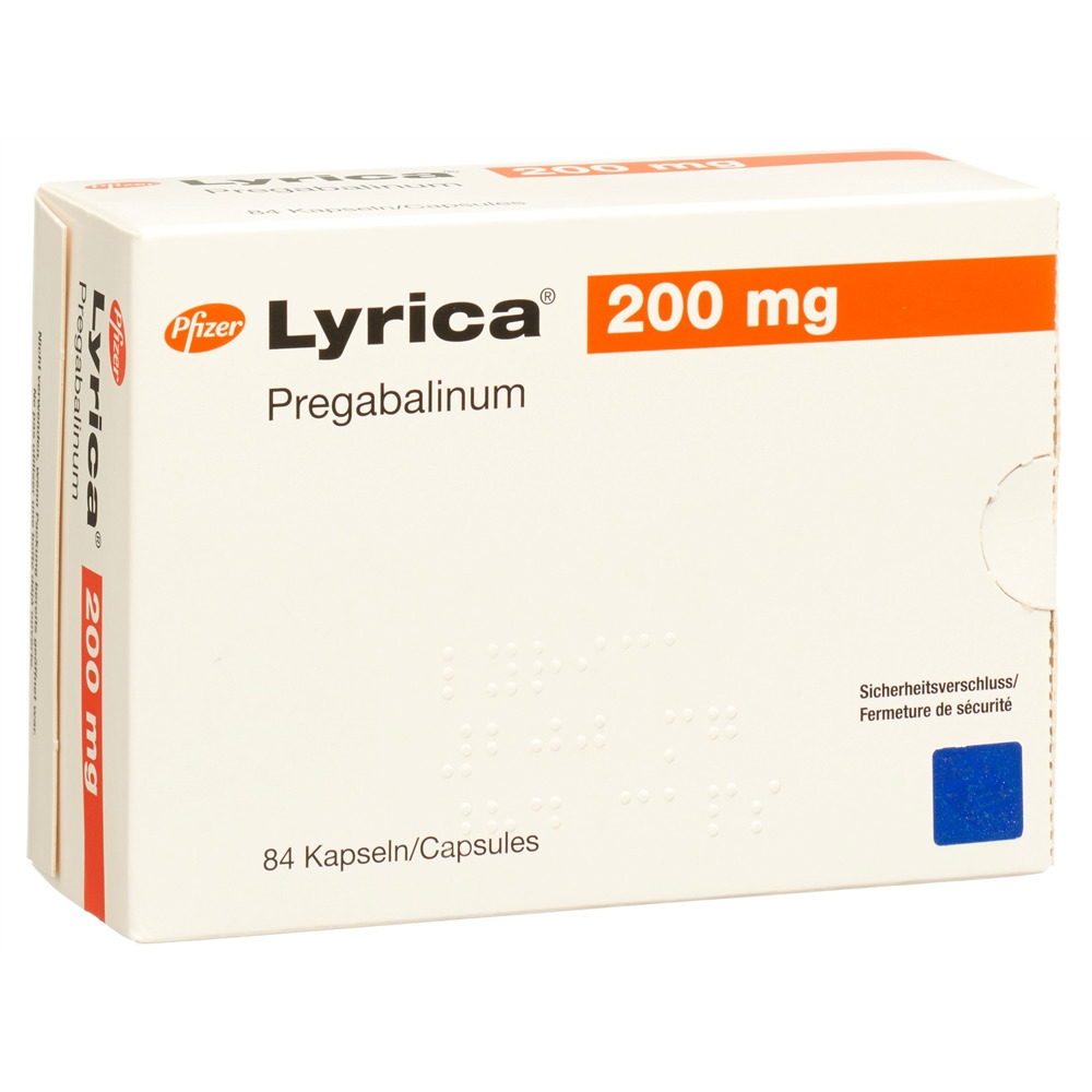 LYRICA caps 200 mg blist 84 pce, image principale