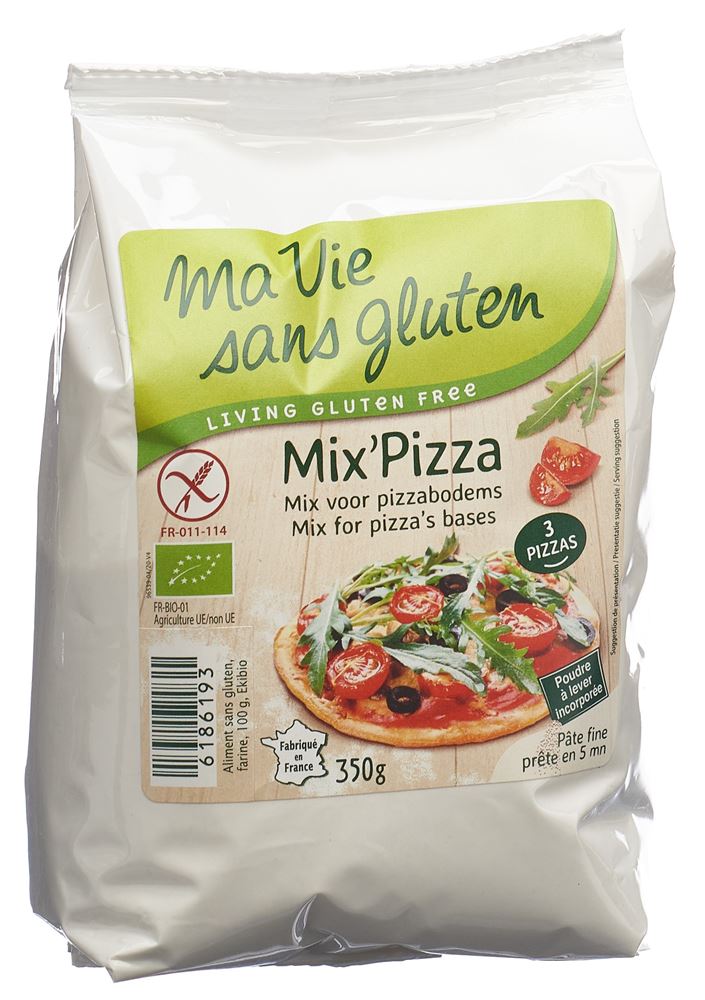 Ma Vie Sans Gluten Mix' Pizza, image principale