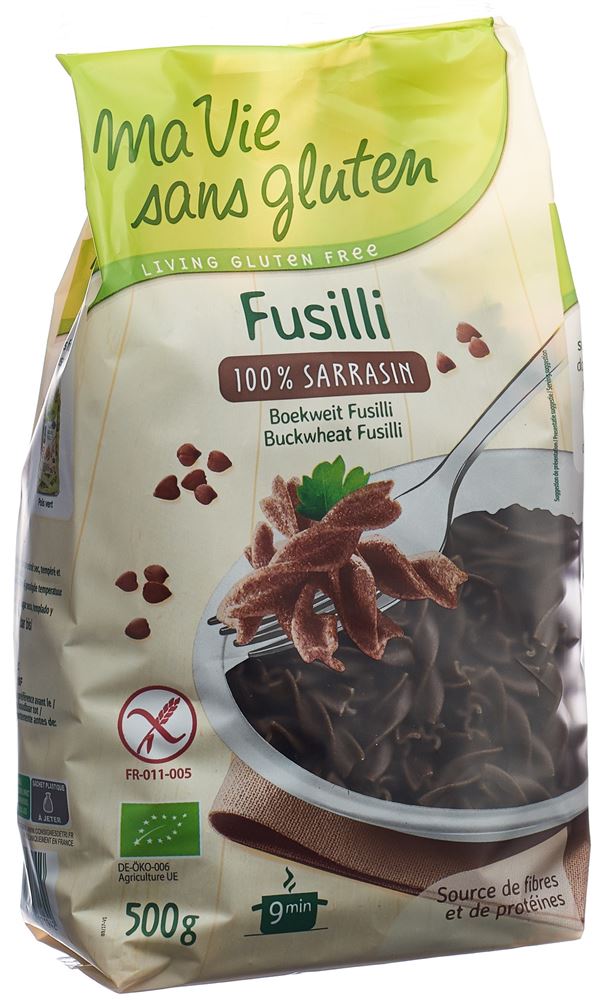Ma Vie Sans Gluten Fusilli