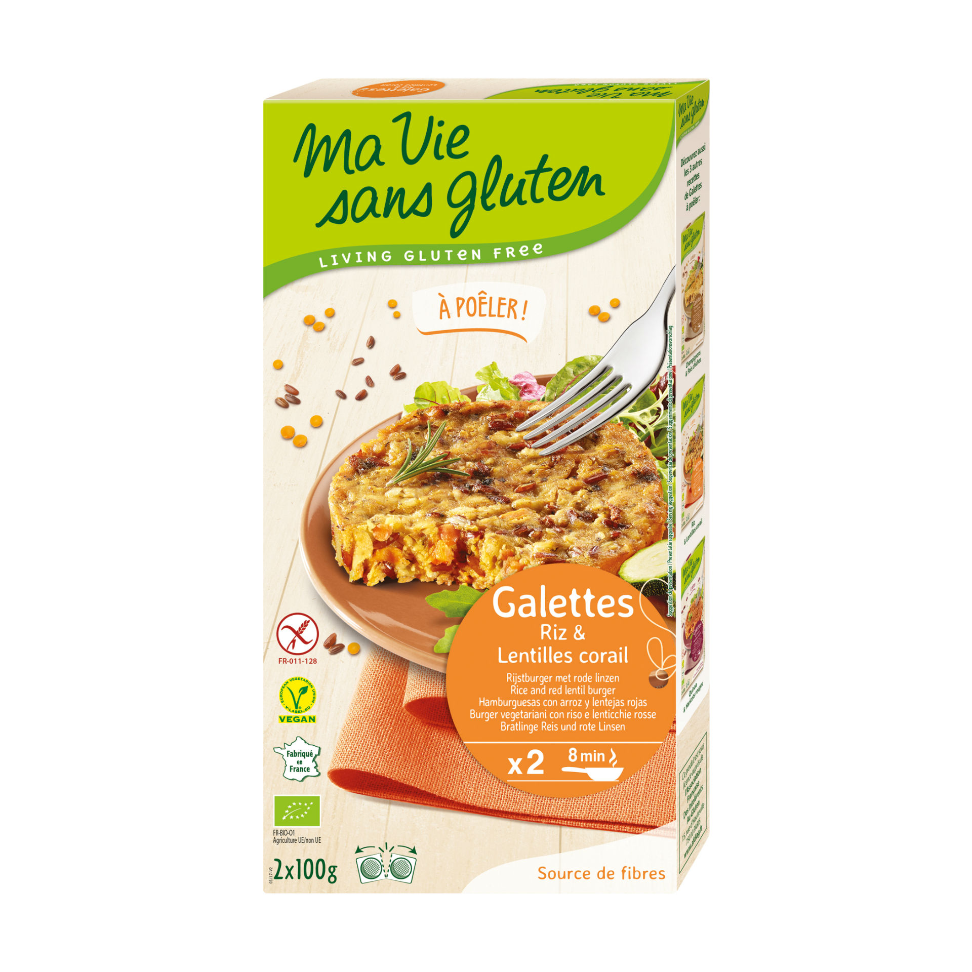 Ma Vie Sans Gluten Galettes à poêler, image principale