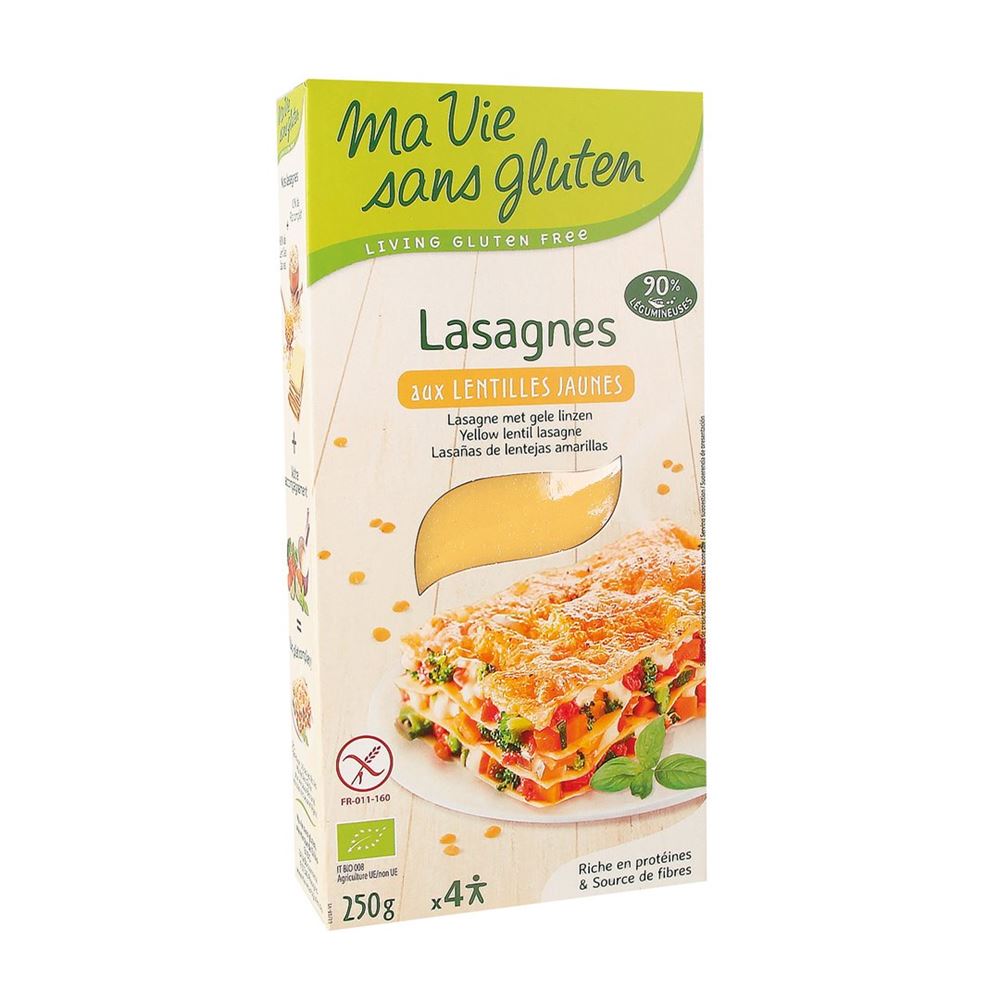 Ma Vie Sans Gluten Lasagne aux lentilles jaunes, image principale