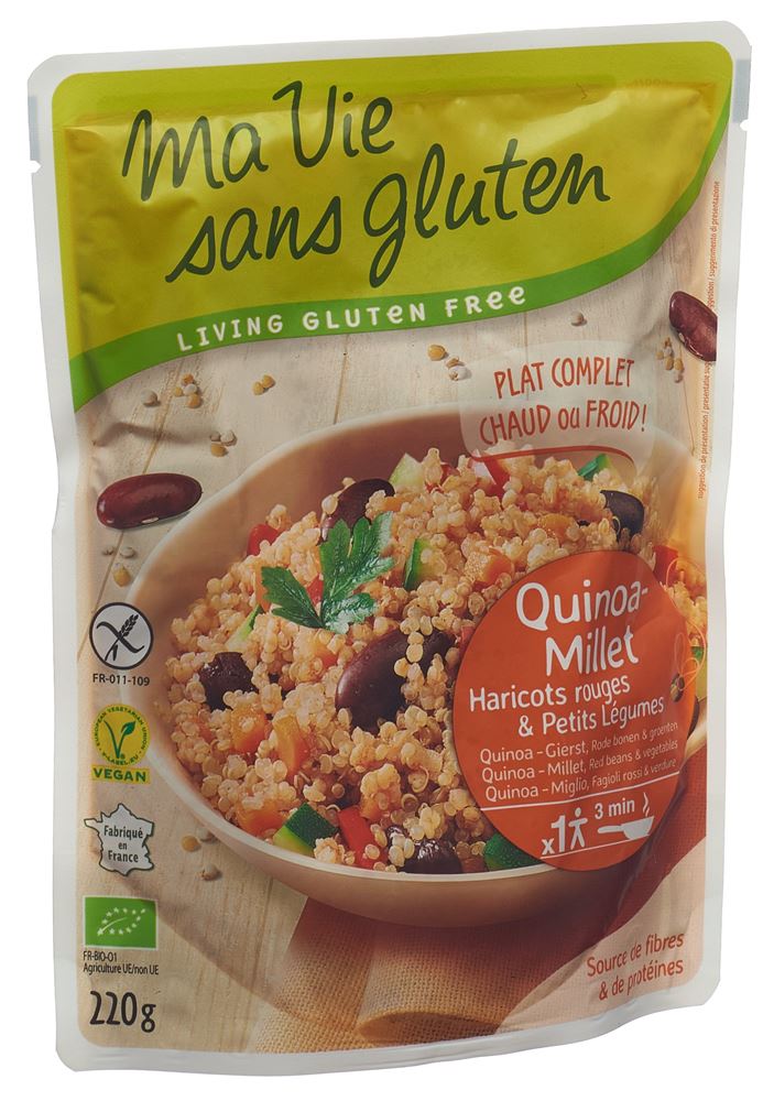 Ma Vie Sans Gluten Repas quinoa millet