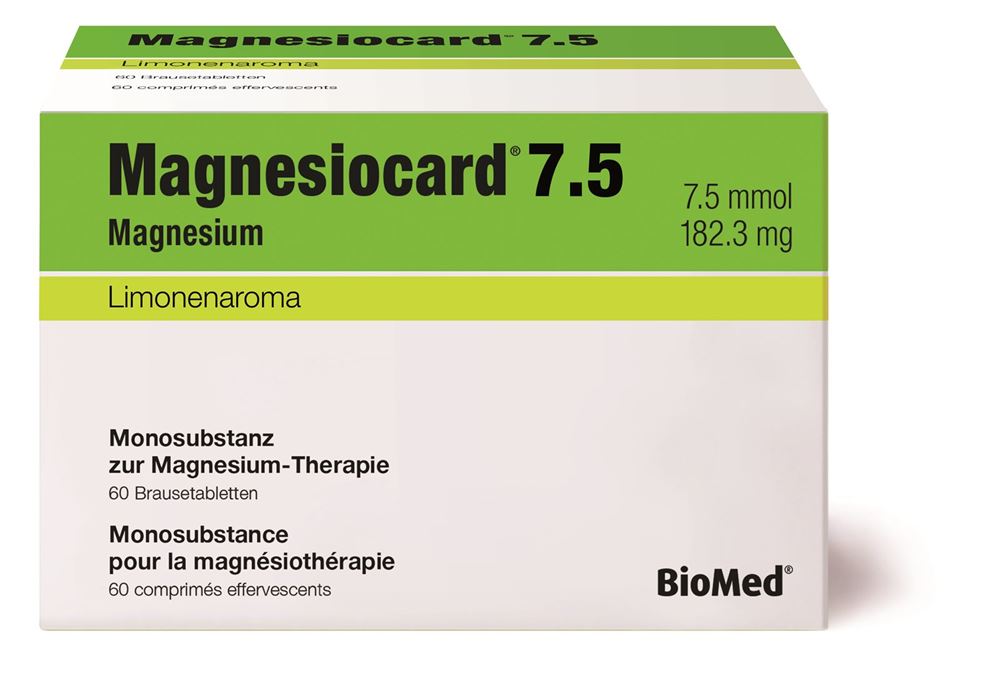 Magnesiocard cpr eff 7.5 mmol sach 60 pce