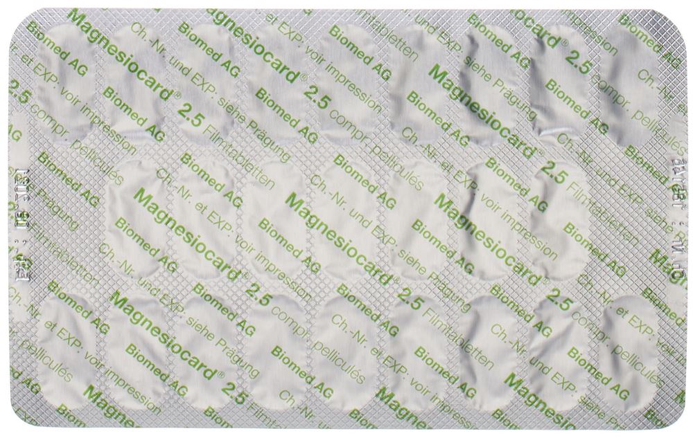 Magnesiocard Filmtabl 2.5 mmol Blist 100 Stk, Bild 3 von 3