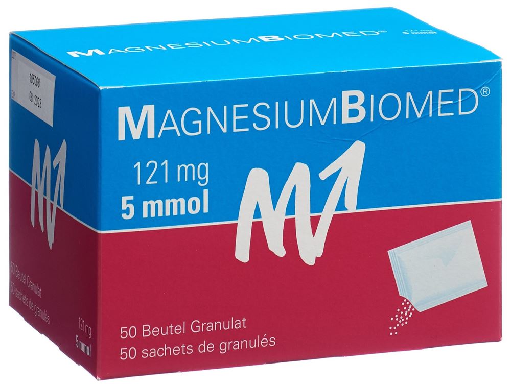 Magnesium Biomed Gran Btl 50 Stk, Hauptbild