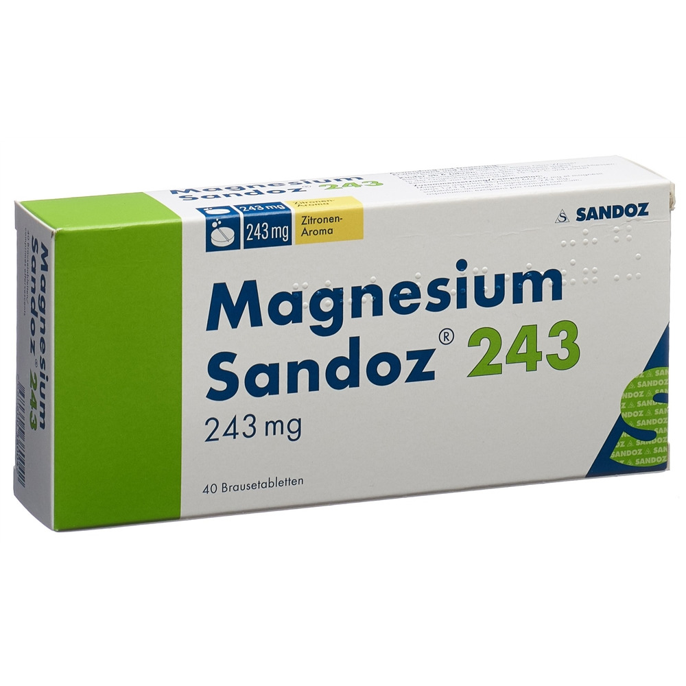 MAGNESIUM Sandoz 243 mg, image principale