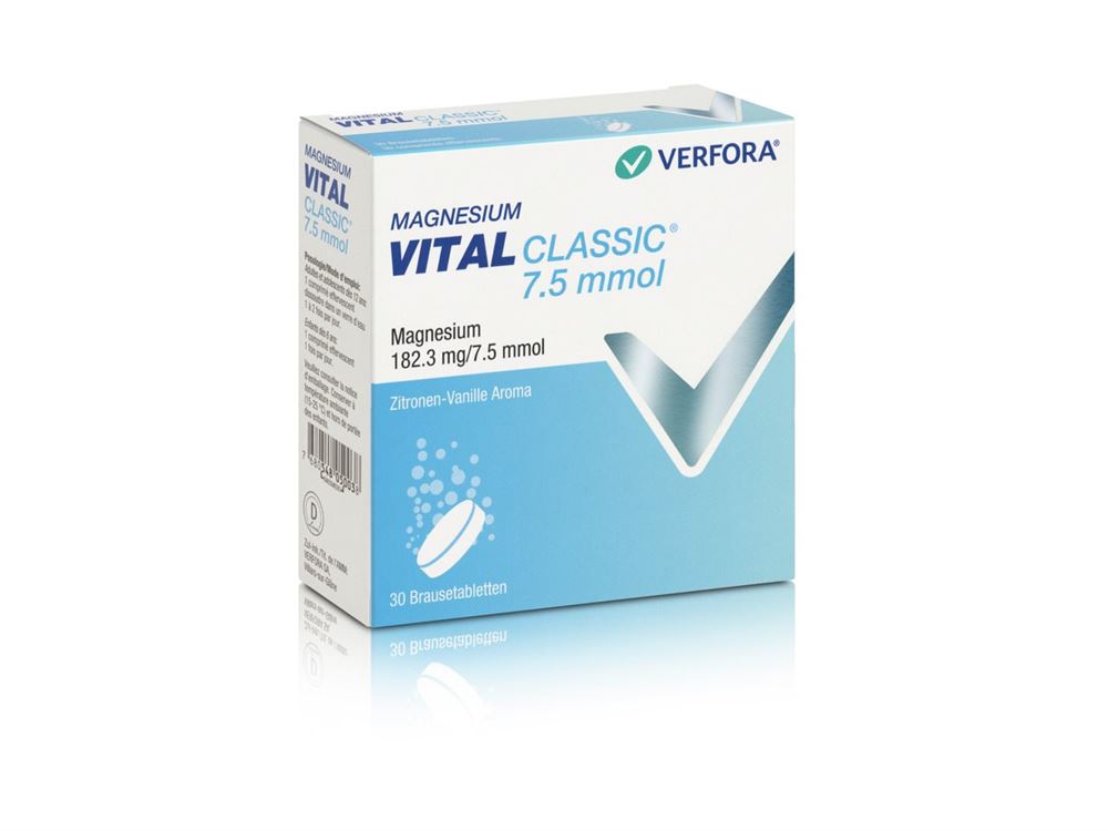 MAGNESIUM VITAL Vital Classic 7.5 mmol, Hauptbild