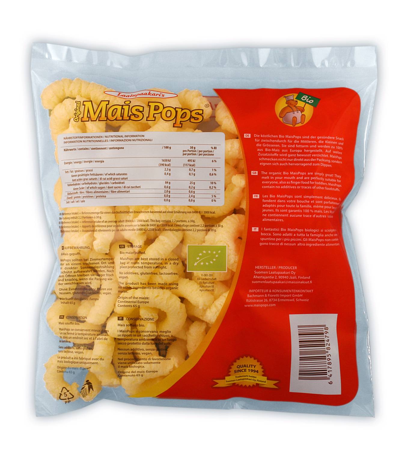 MAISPOPS Der gesunde Kinder-Snack, Bild 2 von 3