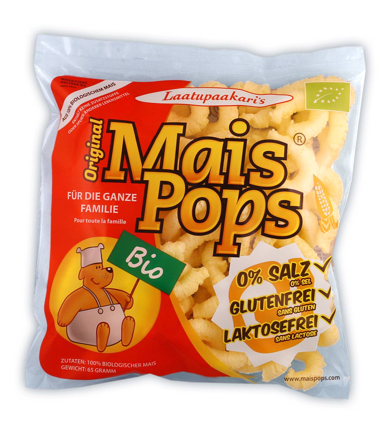 MAISPOPS Der gesunde Kinder-Snack
