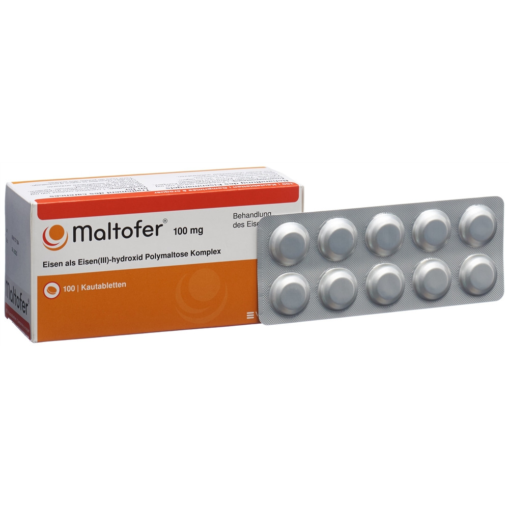 MALTOFER cpr croquer 100 mg blist 100 pce, image principale