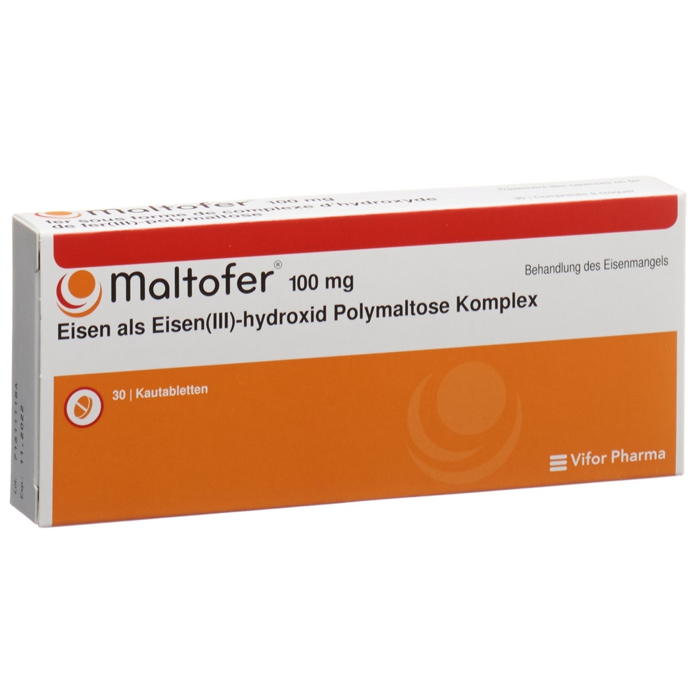 MALTOFER cpr croquer 100 mg blist 30 pce, image 2 sur 4